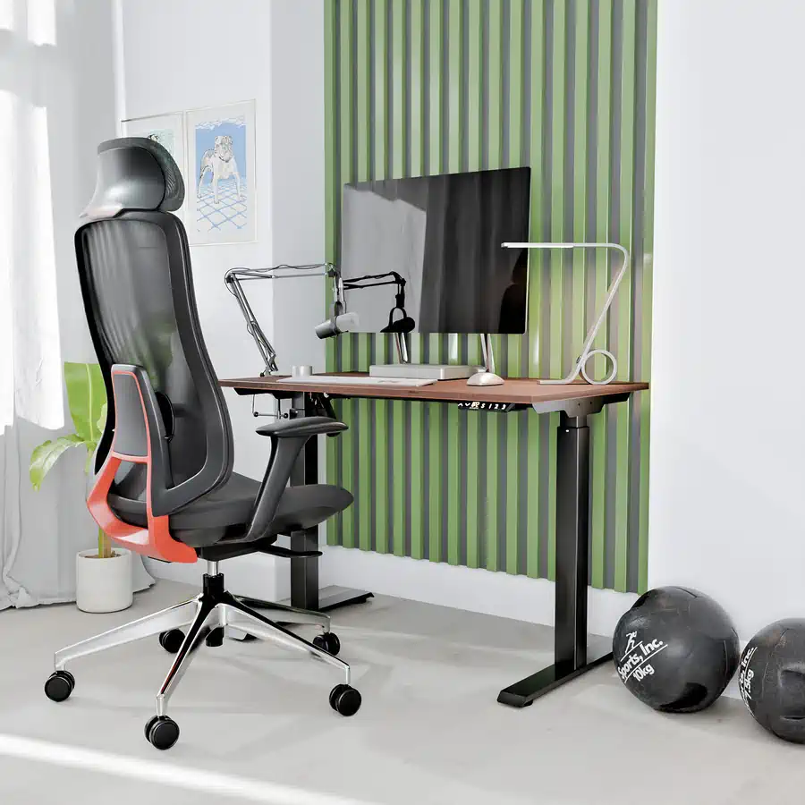 Aranżacja biurka game - loft